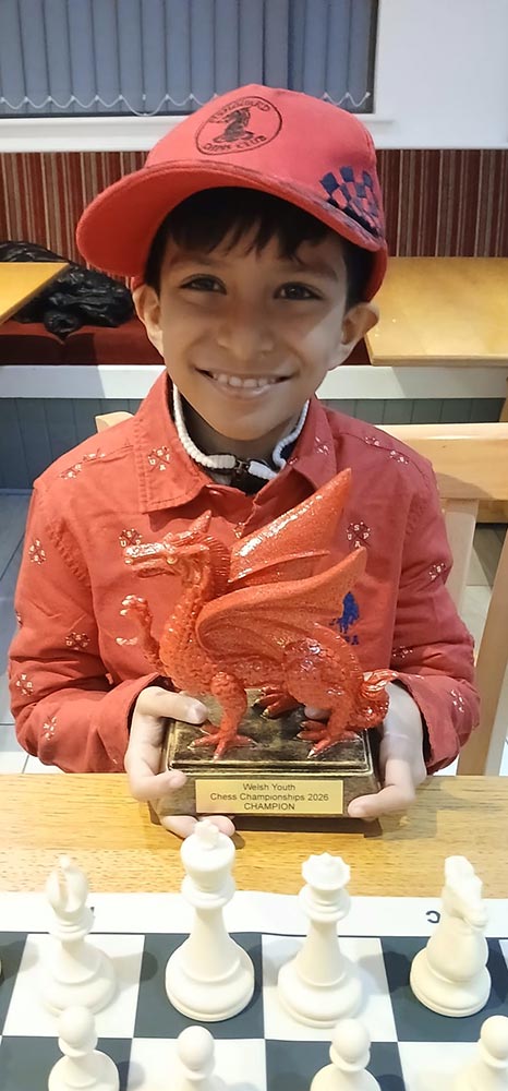 Daarshik Haldar - Fishguard Chess Club